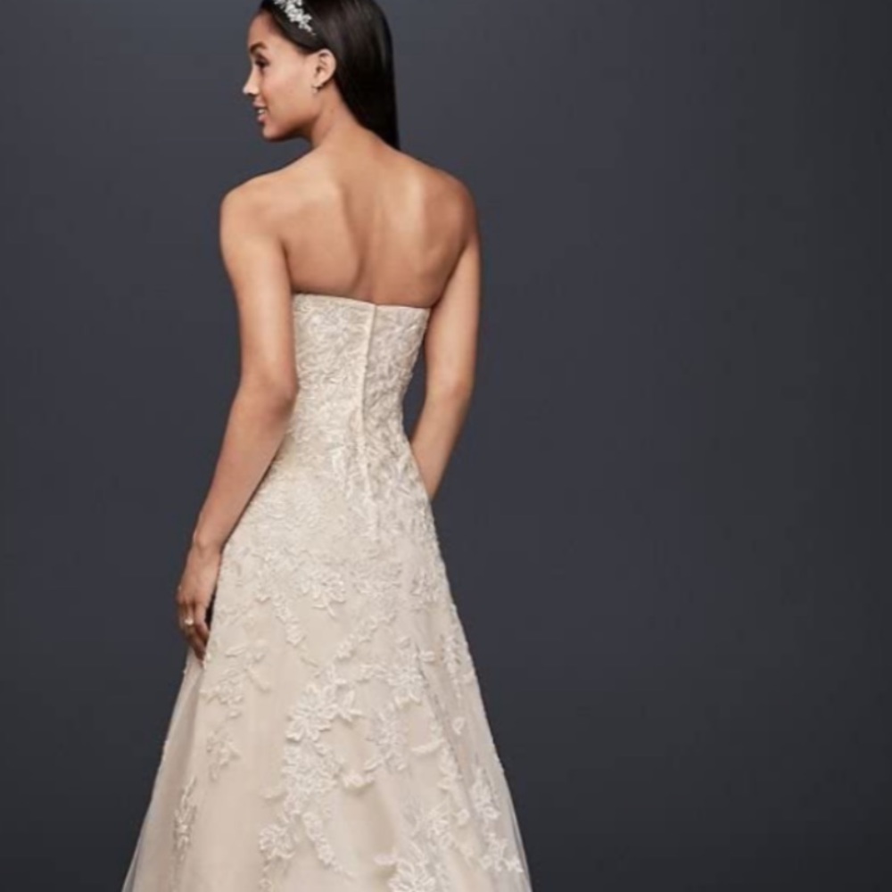 Sweetheart A-Line Tulle Lace Wedding Dress #V3587